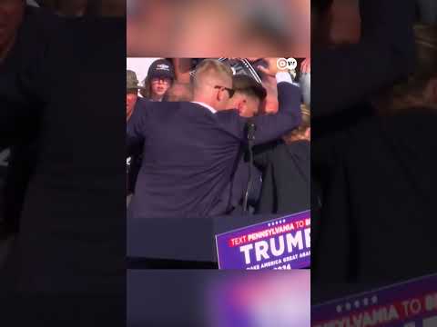 Confirmed gunshots at Trump rally | DW News