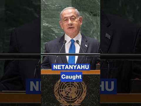 Photo appears to show Netanyahu prepared for UN walkout