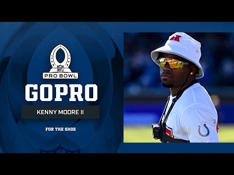 Kenny Moore II Wears the GoPro at Pro Bowl Practice video clip