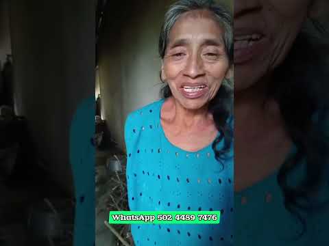 DOÑA SARA, TIENE A SUS TRES NIETAS A SU CARGO Y AHORA NO PUEDE TRABAJAR PORQUE SE ENFERMO.