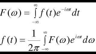 99 - Fourier, Laplace et compagnie (II) : Séries et transformée de Fourier