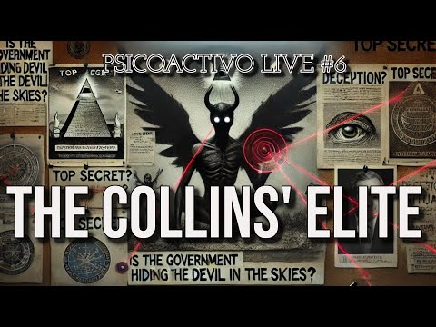 Jason Samosa & his research into the Collins Elite's pathological UFO Fixation - Psicoactivo Live #6