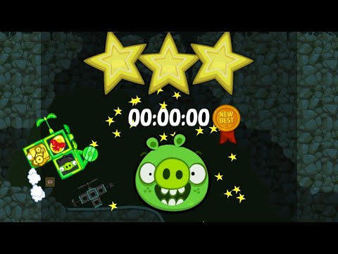 Bad Piggies - ROAD HOGS 3 STARS 00:00:00 SECOND WITH TNT ROCKET!