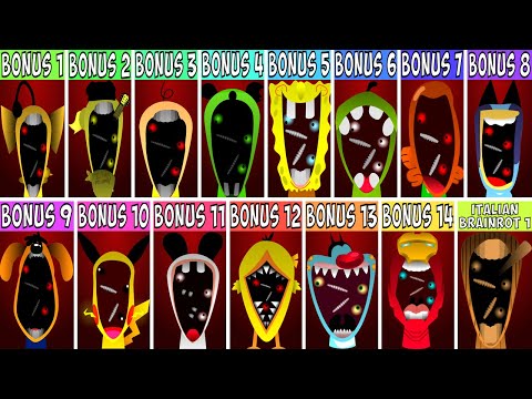 EVERY OC & BONUS Characters From Sprunki PHASE 3