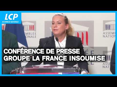 Conférence <strong>de</strong> presse du groupe LFI à l'Assemblée nationale - 20/10/<strong>2026</strong>