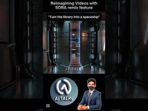 TESTING SORA'S REIMAGINING FEATURE #aitalks #top5aitools #chatgpt