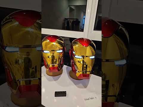 Iron Man Mark L Helmet Quality test for customer before ship