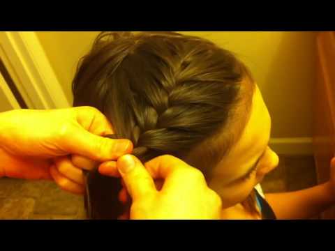 Side French Braid Hair Tutorial **For Beginners**
