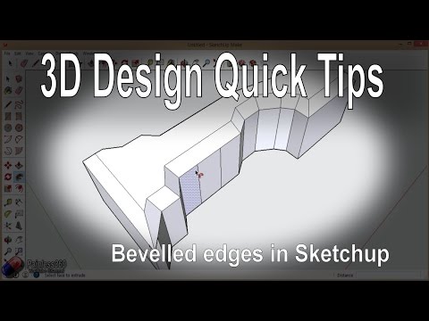 3D Printing for RC Quick Tip: Bevelled edges in Sketchup - UCp1vASX-fg959vRc1xowqpw