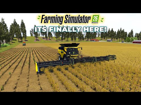 New Big Harvester at the Farm | Farming Simulator 26 Mobile