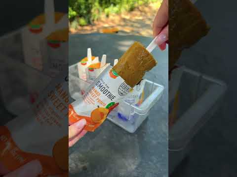 Protein popsicles?! Power your little one's Summer 💪 🩵 ☀️ #toddlermomlife #momhacks #toddlermeals