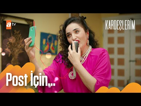 Songül'ün içinde bir star yatıyor🤩 - Kardeşlerim Arşiv Sahneler🎬