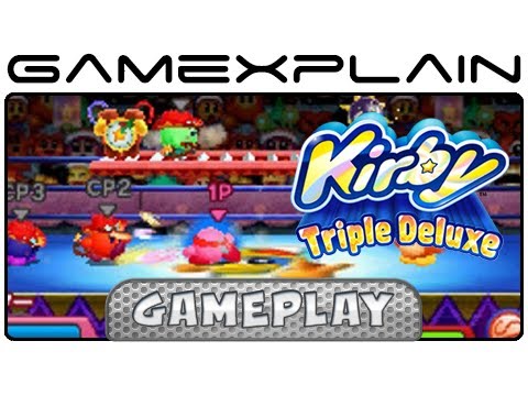 Kirby: Triple Deluxe - Kirby Fighter Battle Mode (Gameplay - Japanese 3DS) - UCfAPTv1LgeEWevG8X_6PUOQ