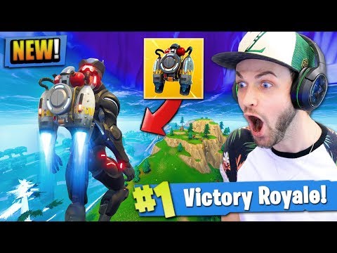 *NEW* JETPACK GAMEPLAY in Fortnite: Battle Royale! (LEGENDARY) - UCYVinkwSX7szARULgYpvhLw