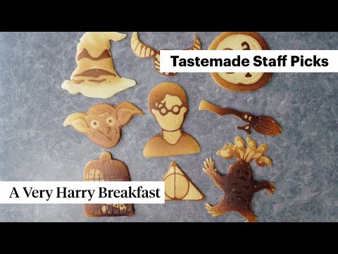 Harry Potter Pancakes Every Wizard in Training Should Have For Breakfast | Tastemade Japan