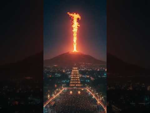 🕉️ திருவண்ணாமலை – தீயின் வடிவமான சிவன்! #trending #god #shortvideo #shortsviral #shorts