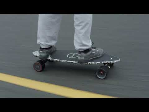 Maxfind MAX2 PRO X Long Range Electric Skateboard Shortboard | Diamond Cut Design