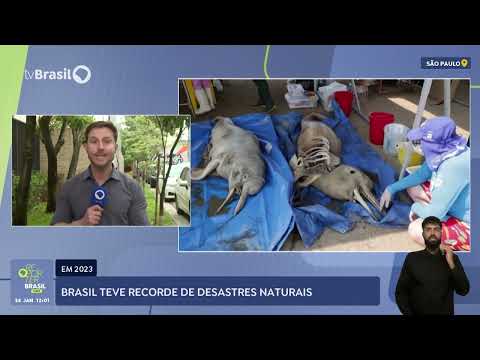 Brasil bate recorde de desastres naturais em 2023