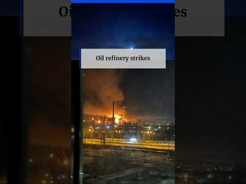 Massive Fire Rages at Russian Factory | The Moscow Times