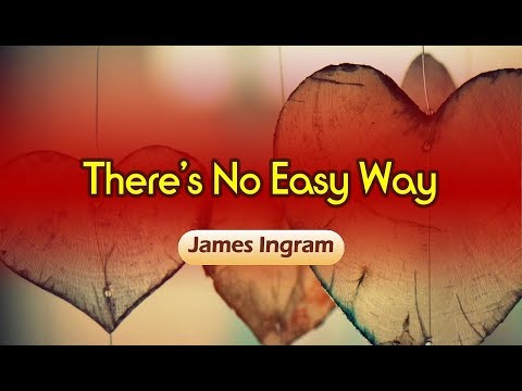 There's No Easy Way - James Ingram (KARAOKE) - UCj8MrQPTFj08bCg_G0WLFVg