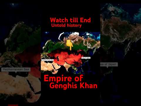 Janghez Khan ne saltanat kasay beton me taqseem ki? | Mongol History Short #history #shortsfeed