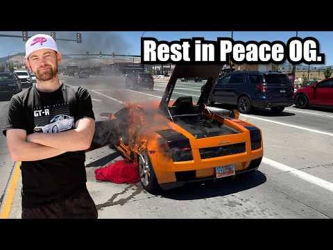 My Lamborghini Caught Fire.  The OG Is Dead.