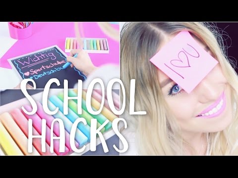 8 easy SCHOOL HACKS · Back to School ♥ BibisBeautyPalace - UCHfdTAyg5t4mb1G-3rJ6QsQ