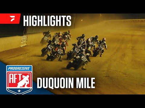 American Flat Track at Lima DuQuoin Mile 7/5/25 | Highlights - dirt track racing video image