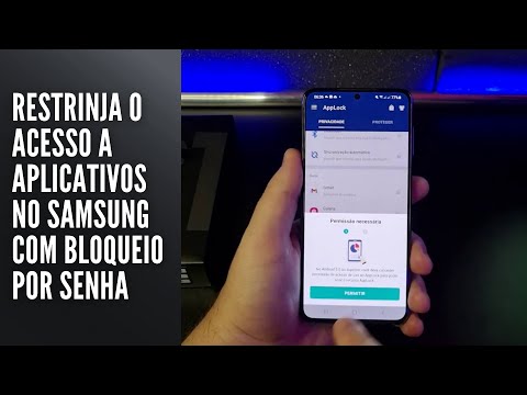 Proteja Seus Apps com SENHA no samsung