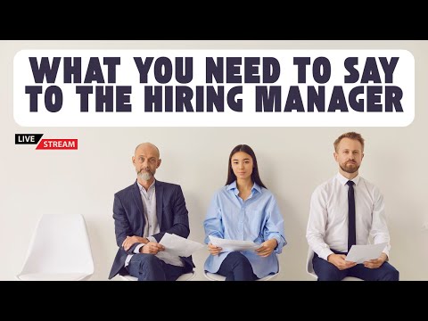 What is a hiring manager and what did they do?