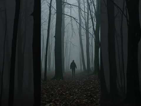في الغابة المظلمة... كل خطوة ممكن تكون الأخيرة 🌲🌫️👣 #رعب #غموض #فيلم_قصير #افلام_رعب #action