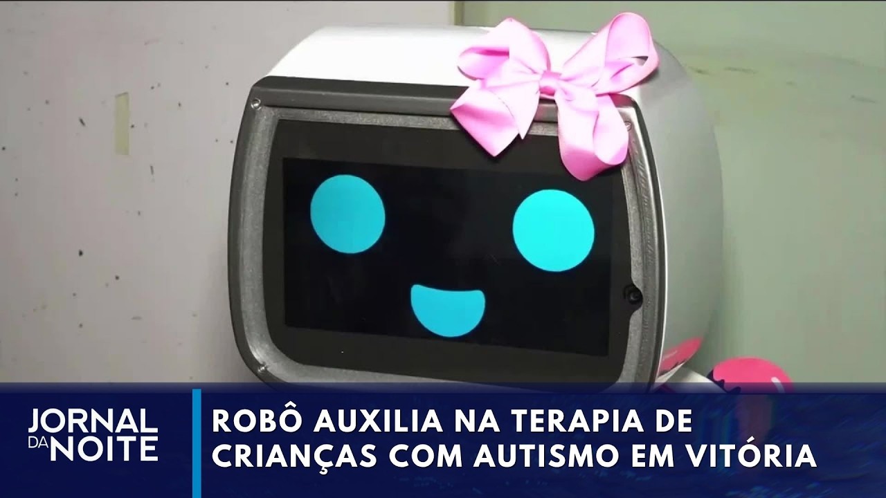 Robô auxilia na terapia de crianças com autismo em Vitória (ES)
