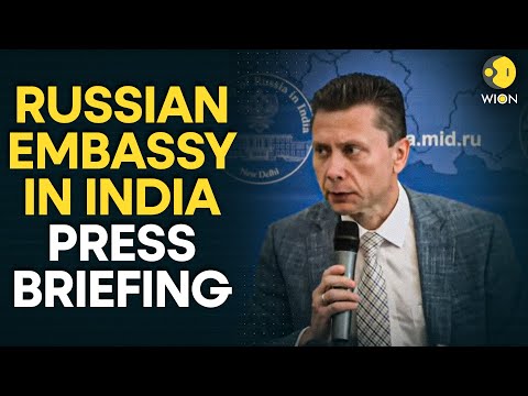 LIVE: Russian Embassy In India Holds Press Briefing | India-Russia Ties | USA |Tariffs | Oil Supply