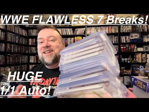 WWE Flawless 7 Breaks! 21 Hits W/HUGE 1/1! @WWE @panini