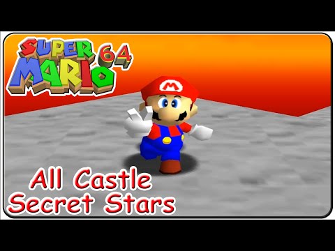 Super Mario 64 All 15 Castle Secret Stars - UCF1EGrZiEfEP7bsa3AFJrJA