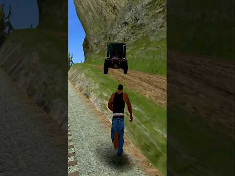 Nunca sigas a los traileros en GTA San Andreas. #gta #cj #shorts #viral
