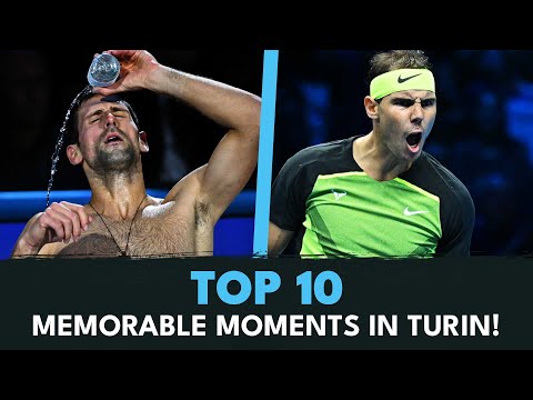 Top 10 Memorable Moments From The Nitto ATP Finals In Turin (So Far) 🇮🇹