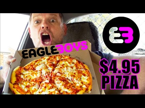 EAGLE BOYS $4.95 PIZZA FOOD REVIEW - Fast Food Friday - Greg's Kitchen - UCGXHiIMcPZ9IQNwmJOv12dQ