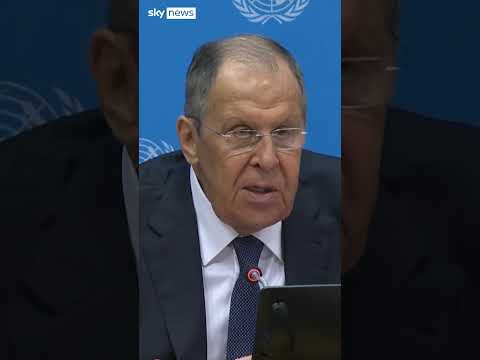 Lavrov: Anyone downing aircraft in Russian airspace will 'regret it'