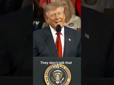 Trump Mocks Iranian Terrorists Chanting ‘Death to America’ #shorts