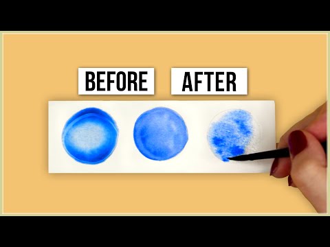 How to CONTROL WATER in Your Watercolor Painting! Master the PAINT to WATER Ratio