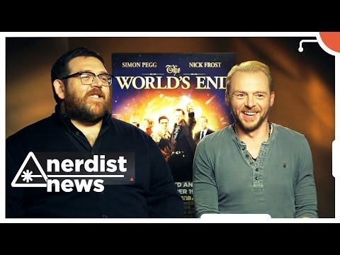 Simon Pegg & Nick Frost answer Twitter questions and talk Doctor Who: Nerdist News - UCTAgbu2l6_rBKdbTvEodEDw