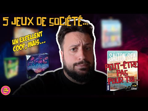 5 Jeux de société...dont un qui n'est PAS pour toi !