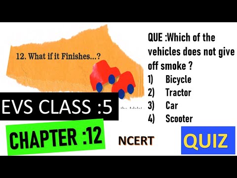 What if it finishes Class 5 Evs Ncert #Quiz Questions #Chapter : 12 class 5 Evs NCERT #CLASS 5 Evs