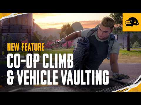 PUBG | New Feature - Co-op Climb & Vehicle Vaulting