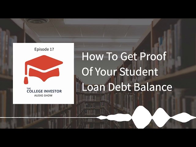 How to Check Your Student Loan Balance