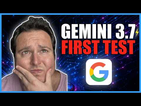 Gemini 3.7 Flash Is HERE – Testing Google’s BEST Model Yet!