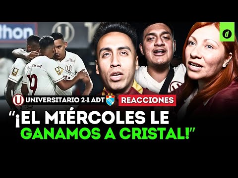 "HACE FRÍO EN LA CIMA": REACCIONES de HINCHAS de UNIVERSITARIO tras ganar 2-1 a ADT | Depor