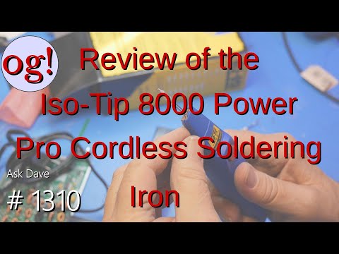 Iso-Tip 8000 Power Pro Cordless Soldering Iron (#1310)