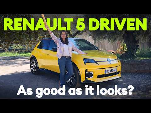 FIRST DRIVE: New Renault 5 electric! As good as it looks? | Electrifying.com